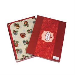 Новогодняя гобеленовая скатерть