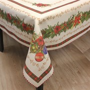 Скатерть новогодняя гобеленовая Мадрид dis.2