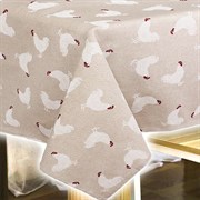Скатерть  рис. ПЕТУШКИ от Vingi Ricami