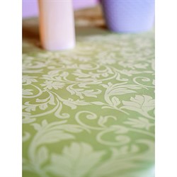 Салатовая скатерть - фото 6009