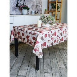 Скатерть с листьями - фото 6029